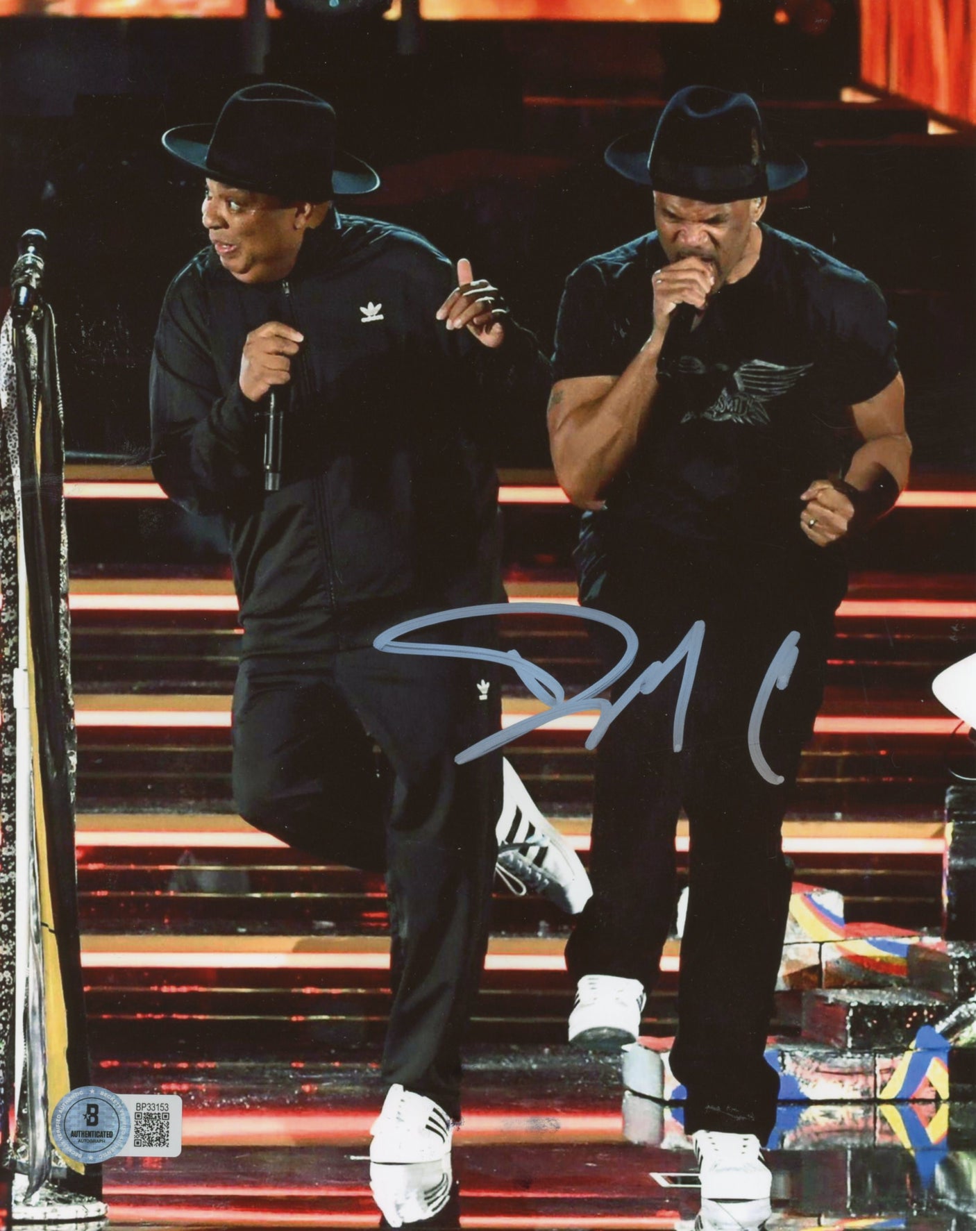 Darryl McDaniels Run DMC Authentic Signed 8x10 Photo Autographed BAS #BP33153