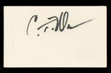 Craig T. Nelson Coach Authentic Signed 3x5 Index Card Autographed BAS #BL96463