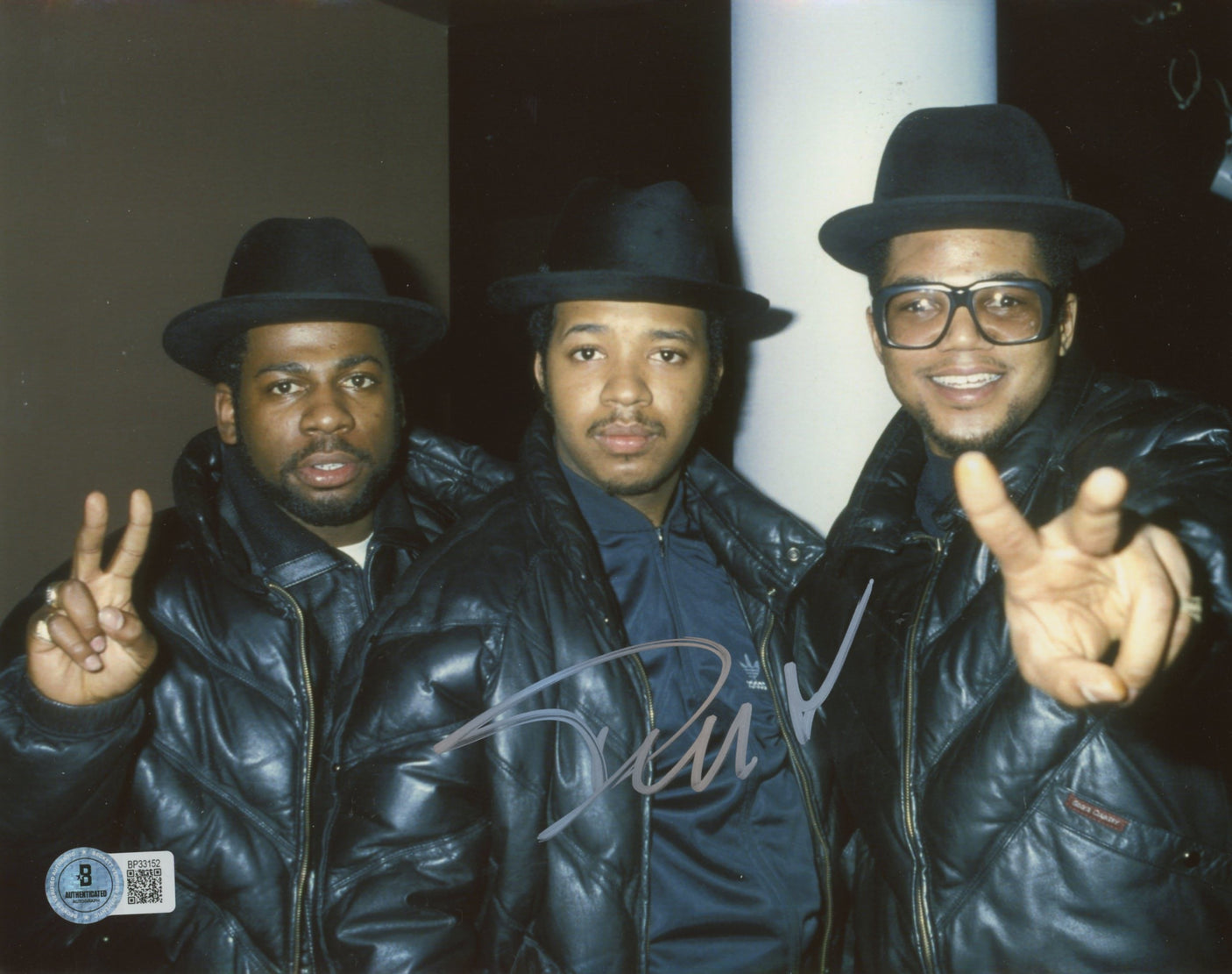 Darryl McDaniels Run DMC Authentic Signed 8x10 Photo Autographed BAS #BP33152