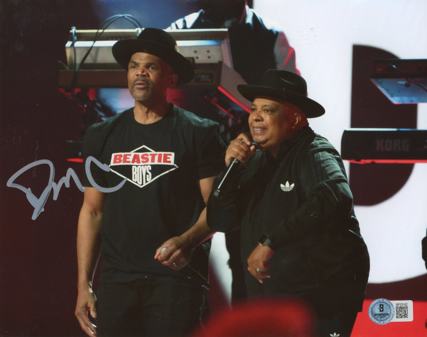 Darryl McDaniels Run DMC Authentic Signed 8x10 Photo Autographed BAS #BP33142