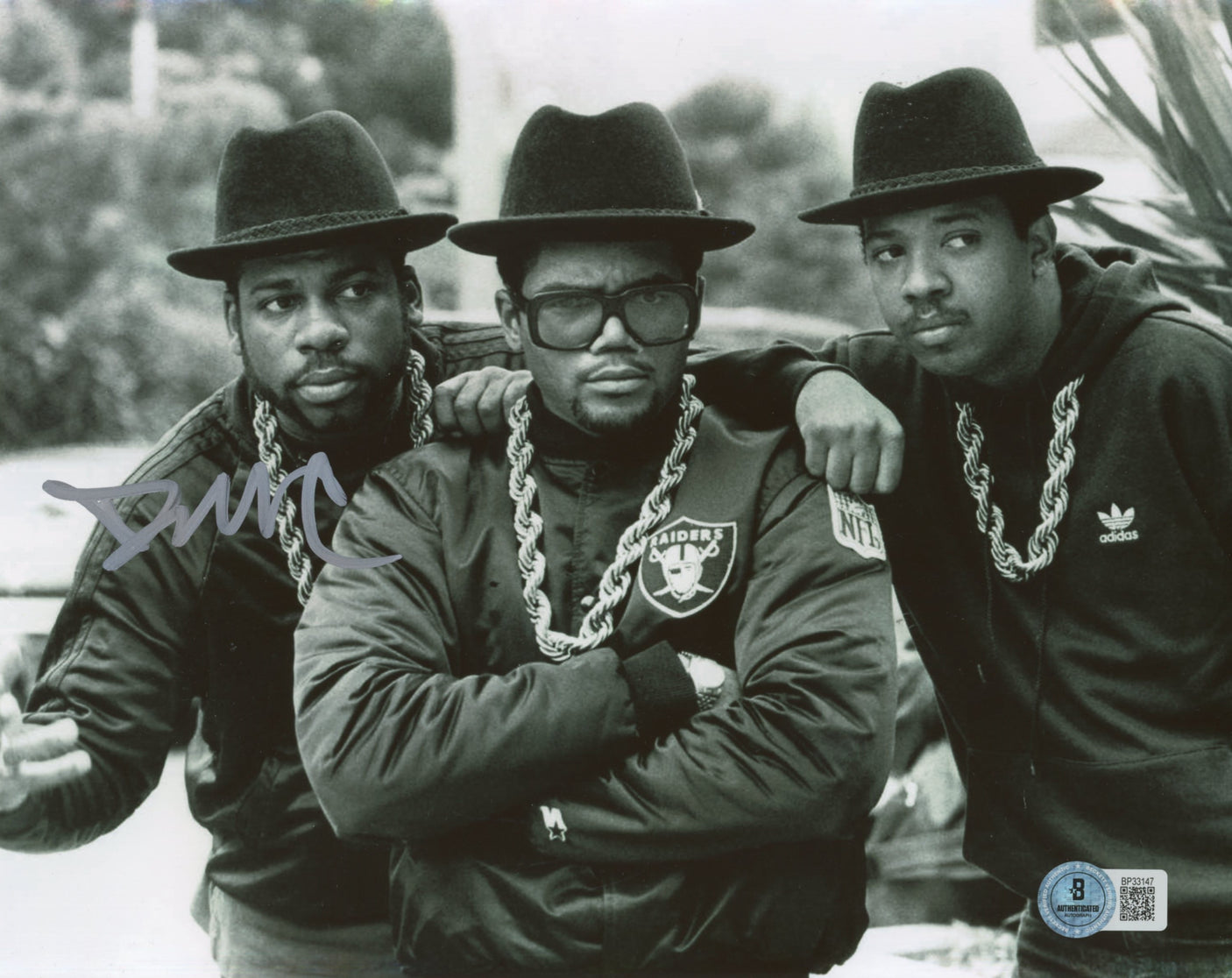 Darryl McDaniels Run DMC Authentic Signed 8x10 Photo Autographed BAS #BP33147