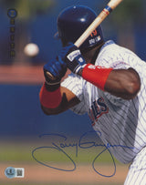 Padres Tony Gwynn Authentic Signed 1997 Pinnacle 8x10 Photo Card BAS #BU64115