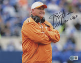 Tennessee Phillip Fulmer "2012 HOF" Authentic Signed 8x10 Horizontal Photo BAS 1