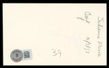 Julianne Moore Boogie Nights Authentic Signed 3x5 Index Card BAS #BL98444