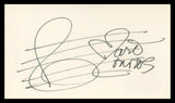 Carol Connors The Teddy Bears Authentic Signed 3x5 Index Card BAS #BV02123