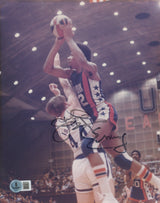 Nets Julius Erving Authentic Signed 8x10 Vertical Photo BAS #BU64102