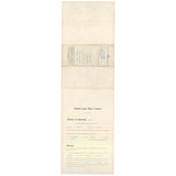 Fred Merkle Autographed Chicago Cubs 1918 Players Contract Beckett BAS #AC94217