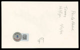 Paula Abdul American Idol "XOXO!" Authentic Signed 3x5 Index Card BAS #BL98632