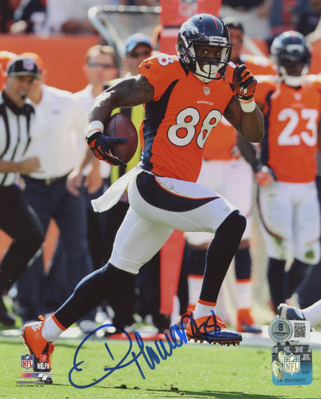 Broncos Demaryius Thomas Authentic Signed 8x10 Photo Autographed BAS #BR54816
