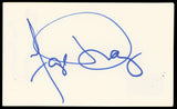 Faye Dunaway Bonnie and Clyde Authentic Signed 3x5 Index Card BAS #BN89231