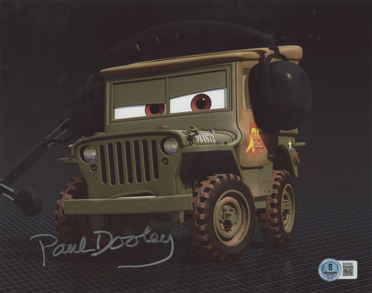 Paul Dooley Cars 2 Authentic Signed 8x10 Horizontal Photo Autographed BAS 2
