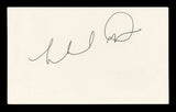 Michael Dorn Star Trek Authentic Signed 3x5 Index Card Autographed BAS #BL96700