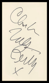 Charles Nelson Reilly Match Game Authentic Signed 3x5 Index Card BAS #BV02145