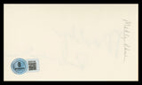 Madlyn Rhue Murder, She Wrote Authentic Signed 3x5 Index Card BAS #BV02148