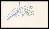 Ron Lester Varsity Blues "Billy Bob #69" Signed 3x5 Index Card BAS #BU64818
