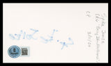 Spike Jonze Being John Malkovich Authentic Signed 3x5 Index Card BAS #BU64791