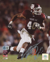 Texas A&M Von Miller WC!!! Authentic Signed 8x10 Photo Autographed BAS #BR54905