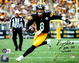 Kenny Pickett Autographed 8X10 Photo Pittsburgh Steelers "1st NFL TD 10/2/22" Beckett BAS Witness Stock #209530