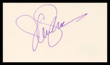 Jani Lane Warrant Authentic Signed 3x5 Index Card Autographed BAS #BU64806