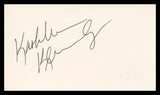 Kathleen Kennedy The Mandalorian Authentic Signed 3x5 Index Card BAS #BU64811