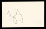 Kyra Sedgwick The Closer Authentic Signed 3x5 Index Card BAS #BV00150