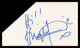 Hugh Laurie House, M.D. "Hi!!" Authentic Signed 3x5 Index Card BAS #BU64816