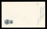 Janis Siegel The Manhattan Transfer Authentic Signed 3x5 Index Card BAS #BV03126