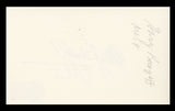 Gary Burghoff M.A.S.H Authentic Signed 3x5 Index Card Autographed BAS #BS29323