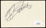 Rikki Rockett Poison Authentic Signed 3x5 Index Card Autographed JSA #AX48078