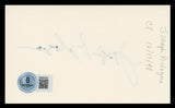 Joseph Bologna My Favorite Year Authentic Signed 3x5 Index Card BAS #BV59142