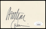Anthony Quinn Zorba the Greek Authentic Signed 3x5 Index Card JSA #AX48185