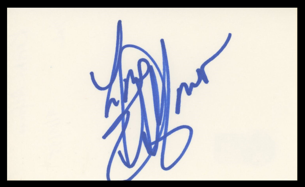 Kristian Alfonso Days of Our Lives Authentic Signed 3x5 Index Card BAS #BV59123