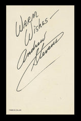 Andrew Stevens The Boondock Saints Authentic Signed 3.5x5.5 Photo JSA #AX48134