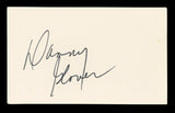 Danny Glover Lethal Weapon Signed 3x5 Index Card Autographed BAS #BL96622