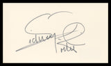 Sidney Poitier In The Heat of the Night Authentic Signed 3x5 Index Card BAS #BV01244