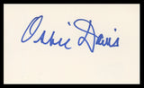 Ossie Davis Do the Right Thing Authentic Signed 3x5 Index Card BAS #BV59128