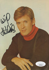 Will Hutchins Sugarfoot Authentic Signed 5x7 Postcard Autographed JSA #AX48128