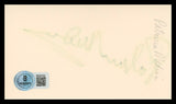Patricia Medina Mr. Arkadin Authentic Signed 3x5 Index Card BAS #BV03102
