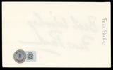 Fess Parker Daniel Boone "Best Wishes" Signed 3x5 Index Card BAS #BL98765