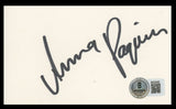 Anna Paquin True Blood Authentic Signed 3x5 Index Card Autographed BAS #BS29385
