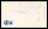 Randy Newman Toy Story Authentic Signed 3x5 Index Card BAS #BV04123
