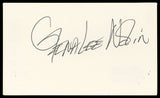 Gena Lee Nolin Baywatch Authentic Signed 3x5 Index Card Autographed BAS #BN06507