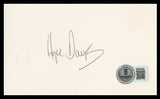 Hope Davis American Splendor Authentic Signed 3x5 Index Card BAS #BS29390