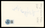 Mary-Louise Parker Weeds Authentic Signed 3x5 Index Card BAS #BN06512