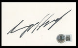 Josh Holloway Lost Authentic Signed 3x5 Index Card Autographed BAS #BS29442