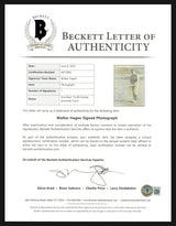 Walter Hagen Autographed Framed 10x13 Photo "To Bill, Sincerely Yours" Beckett BAS #AB72804