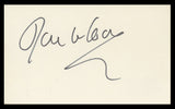 Howard Koch Authentic Signed 3x5 Index Card Autographed BAS #BV59108