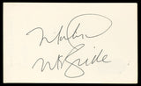 Martina McBride Musician Authentic Signed 3x5 Index Card BAS #BN06518