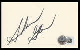 Sharon Gless Burn Notice Authentic Signed 3x5 Index Card BAS #BS29431