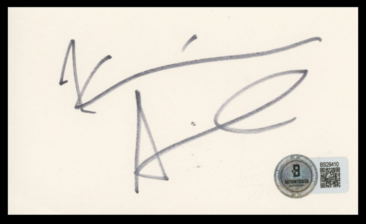 Kevin Smith Jay and Silent Bob Authentic Signed 3x5 Index Card BAS #BS29410